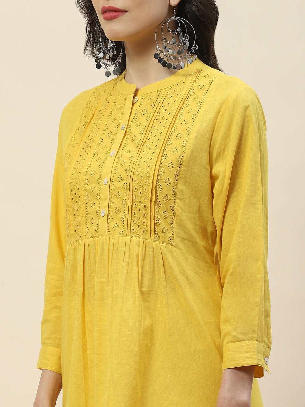 Printed Cotton Short Kurti