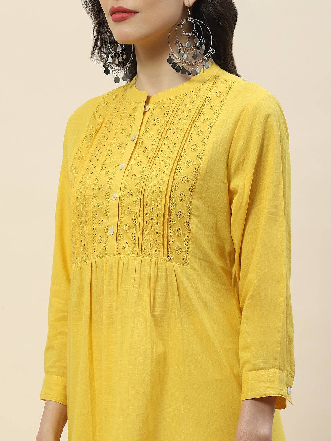 Printed Cotton Short Kurti