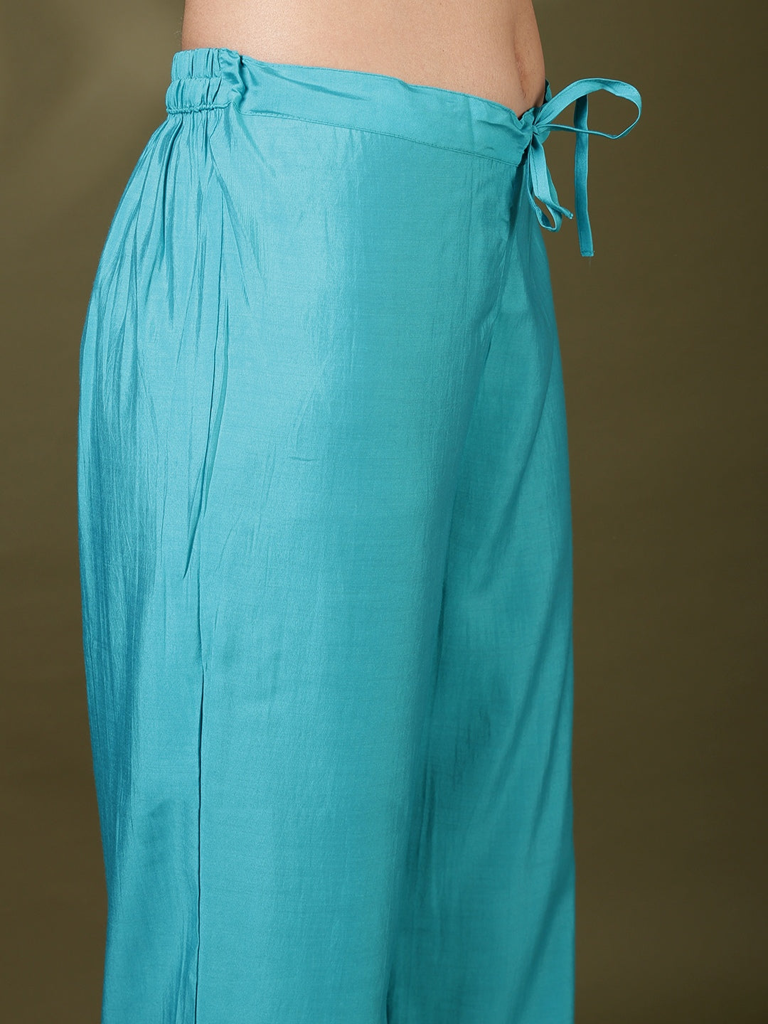 Printed Muslin Kurta With Pant &amp; Dupatta