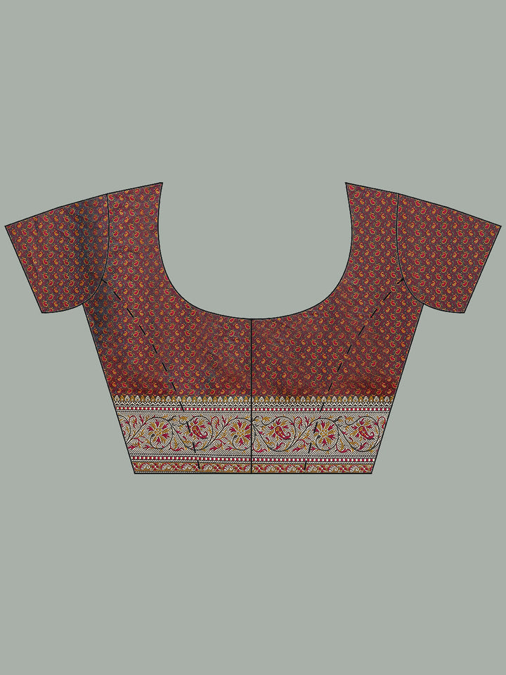 Jamavar Banarasi Woven Saree