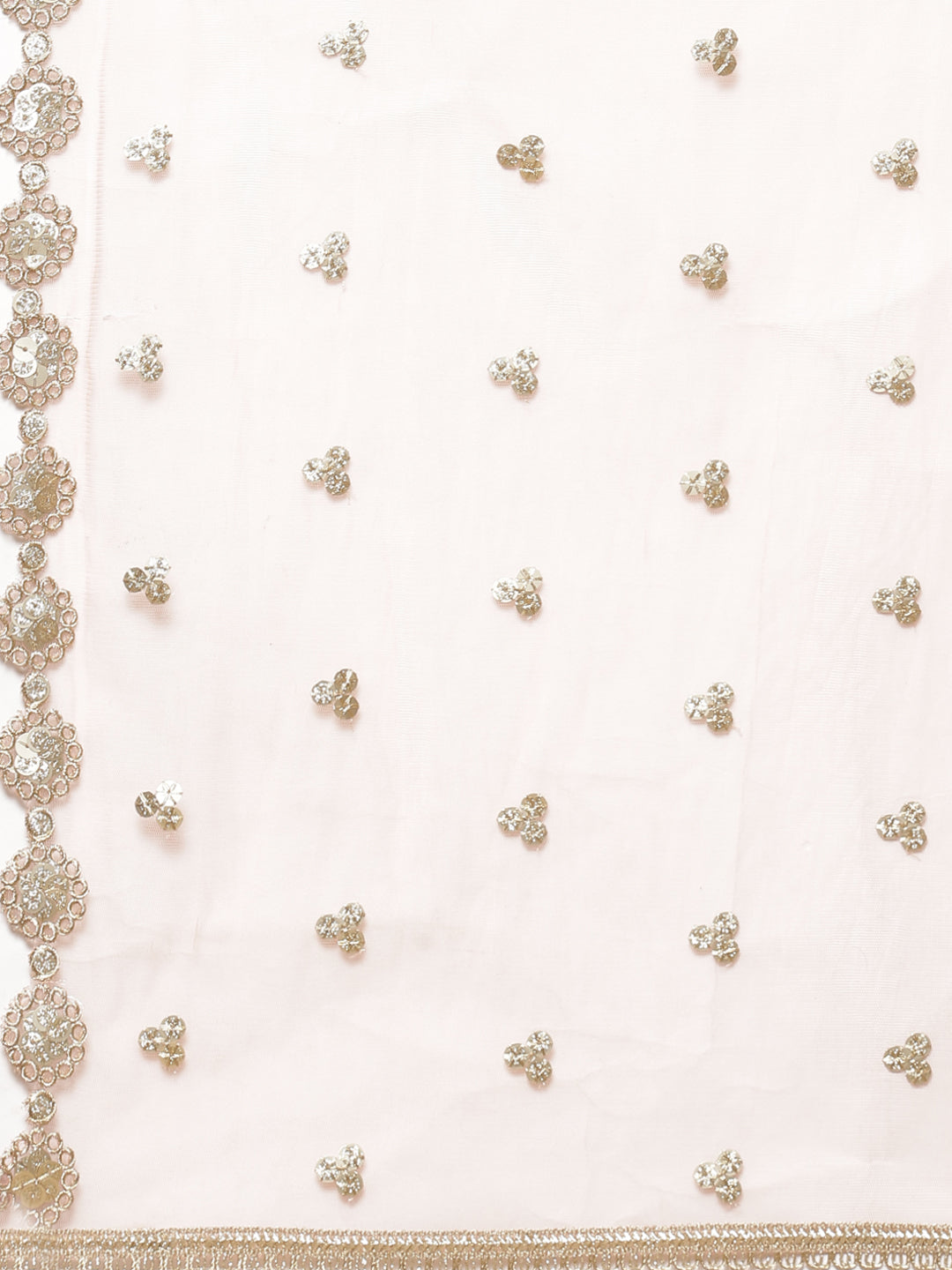 Sequence Georgette Stitched Salwar Kameez With Net Booti Dupatta