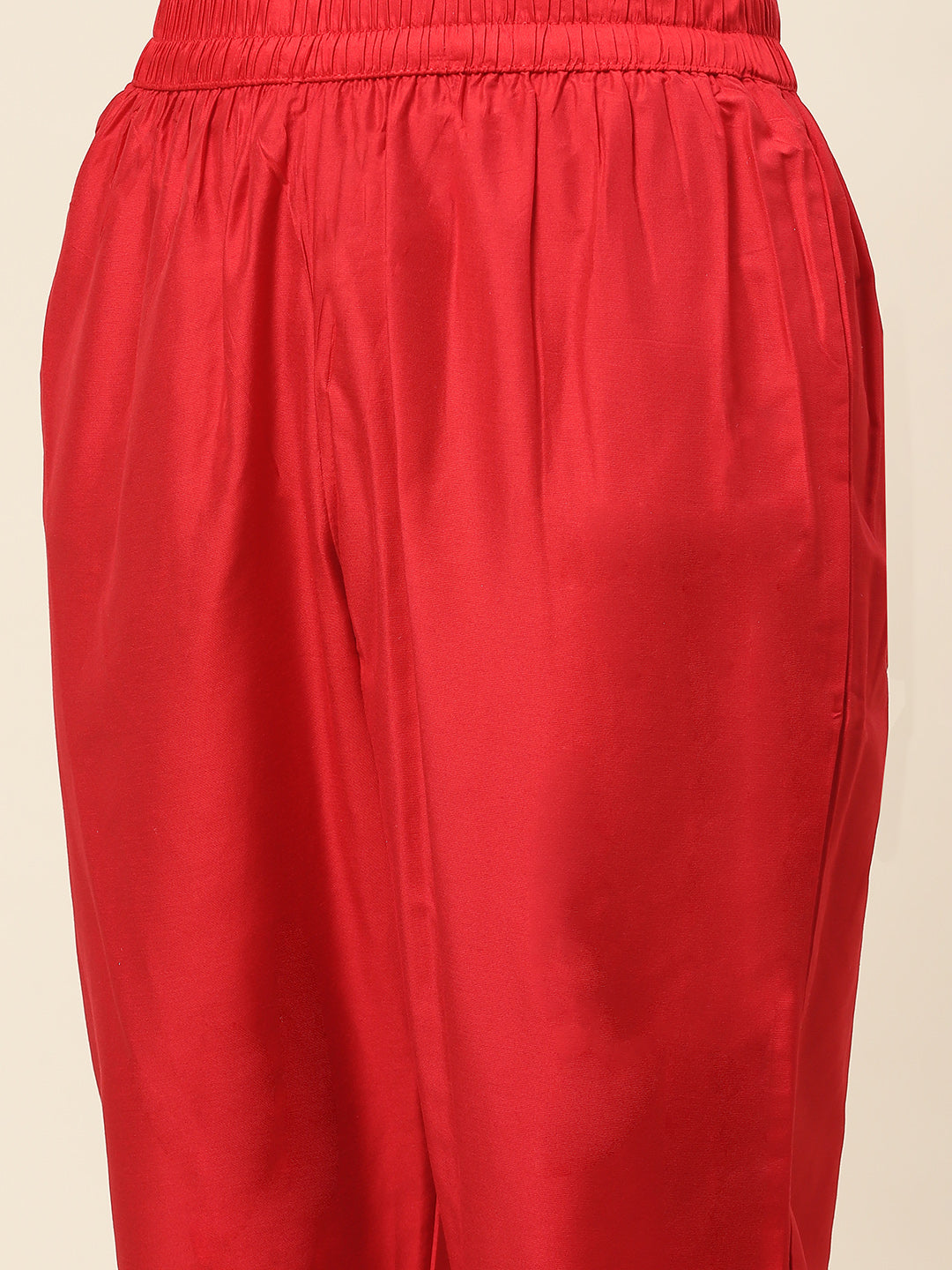 Printed Handloom Kurta With Pants &amp; Dupatta