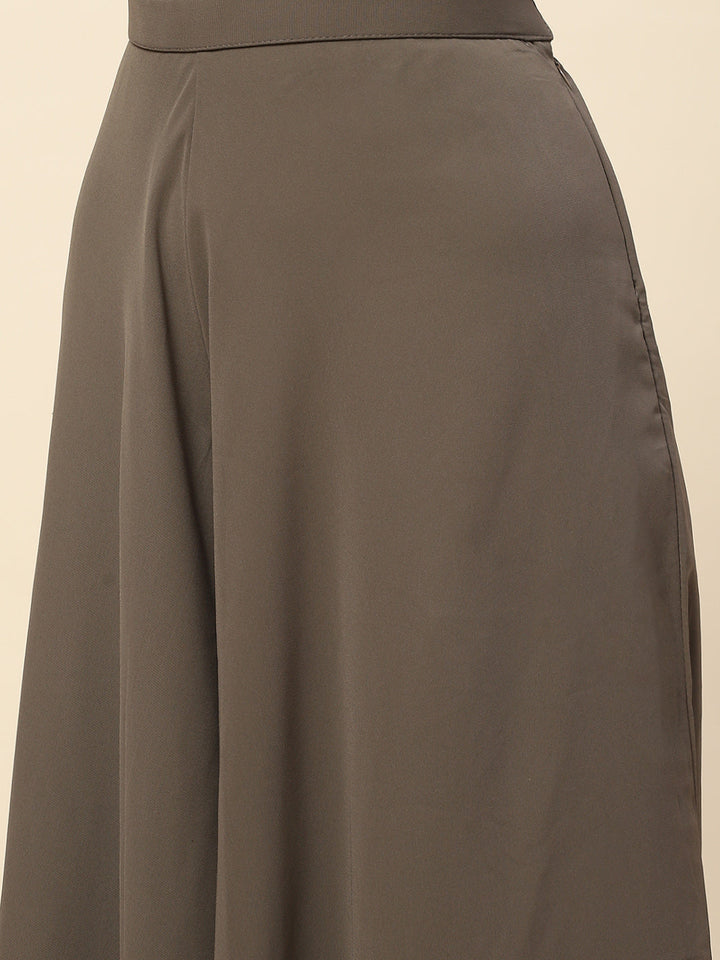 Sequin Embroidered Georgette Kurta With Sharara &amp; Dupatta
