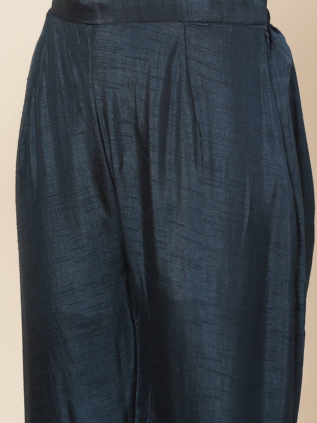 Printed Georgette Kurta With Pants &amp; Dupatta
