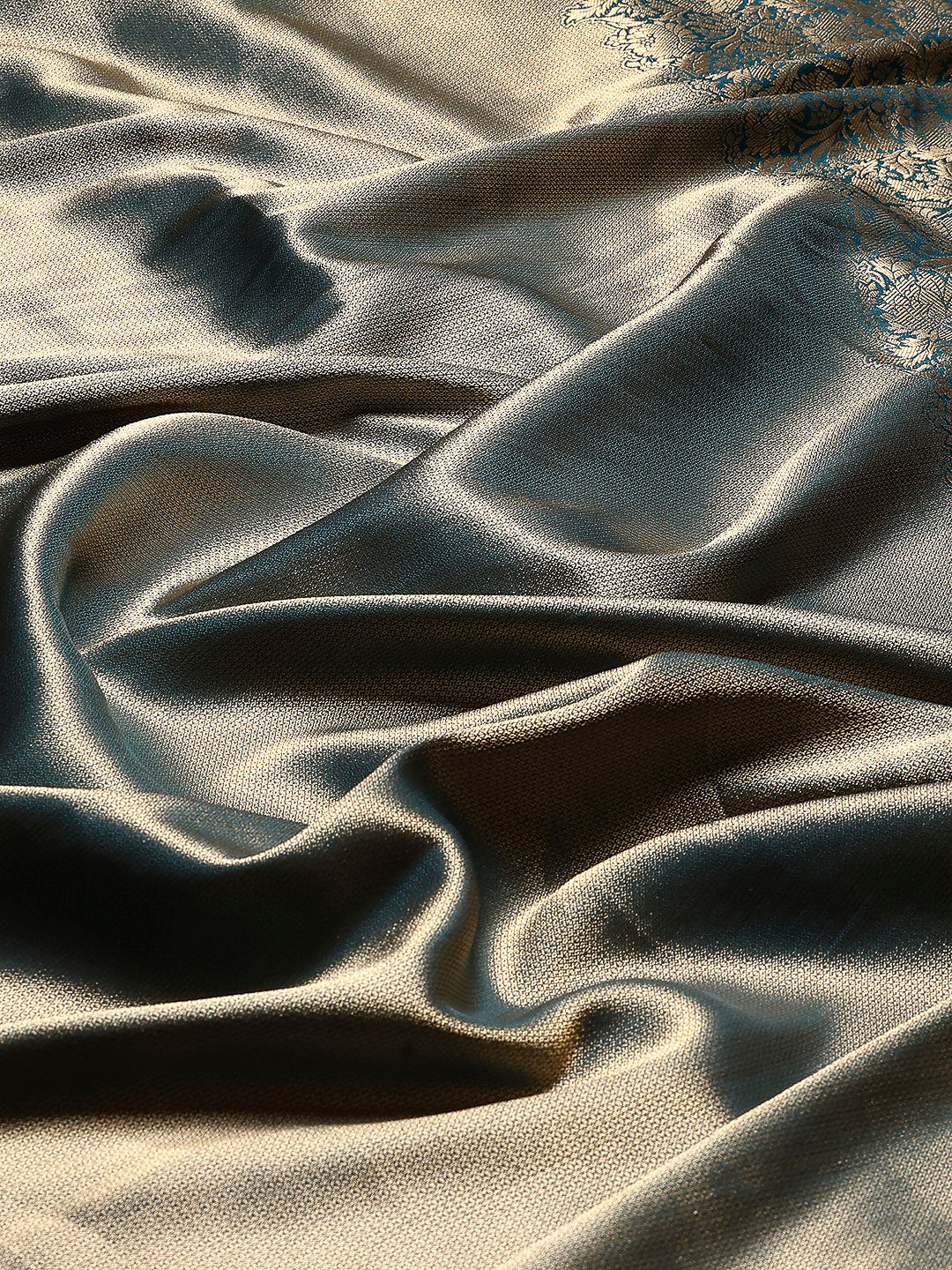 Embroidered Dola Silk Saree