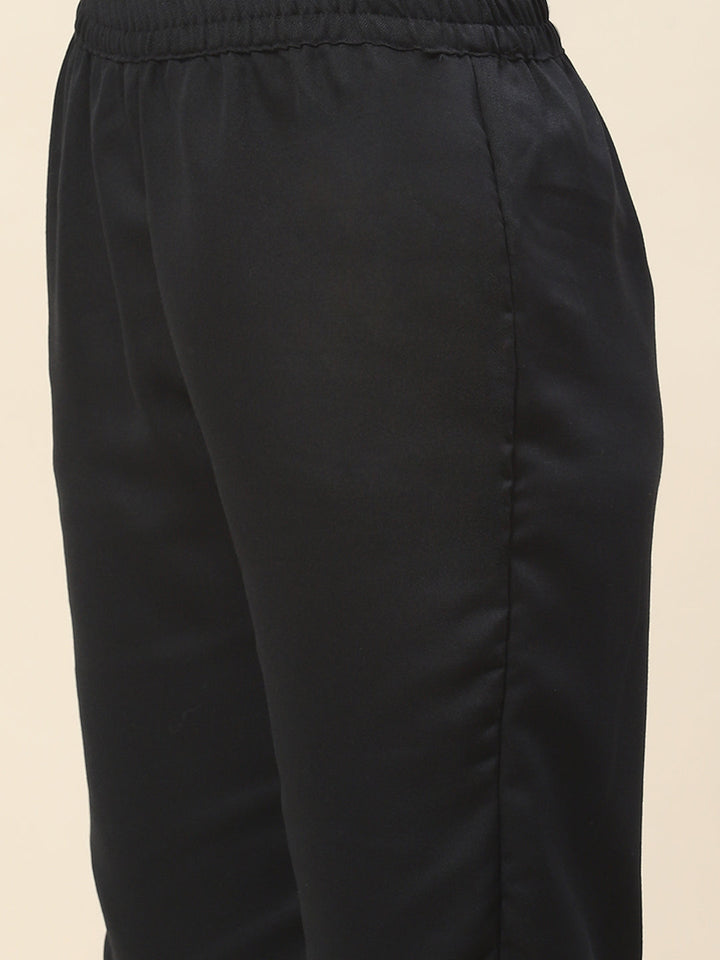Printed Pashmina Kurta With Pants