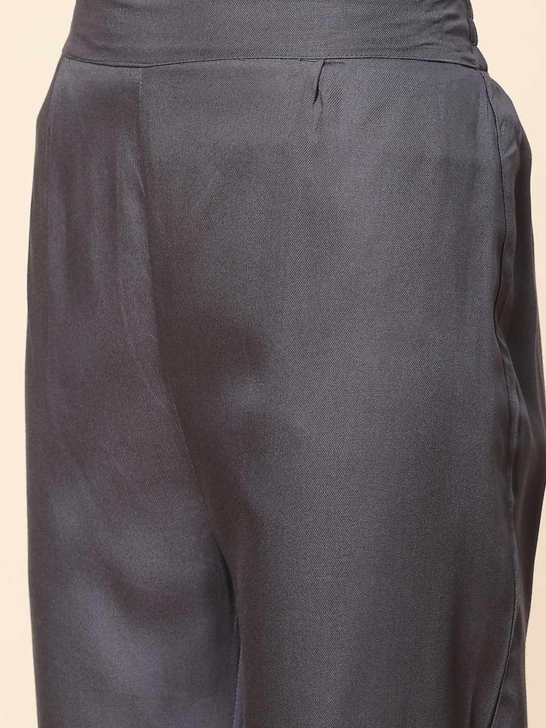 Floral Printed Pashmina Kurta With Pants