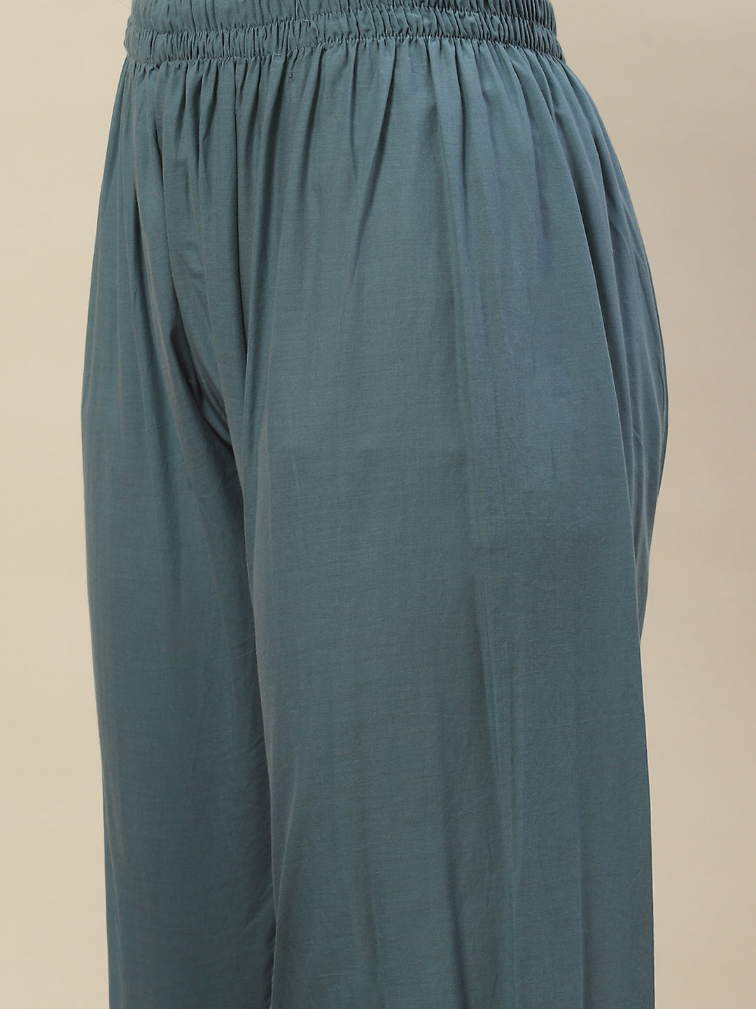 Printed Muslin Kurta With Pants