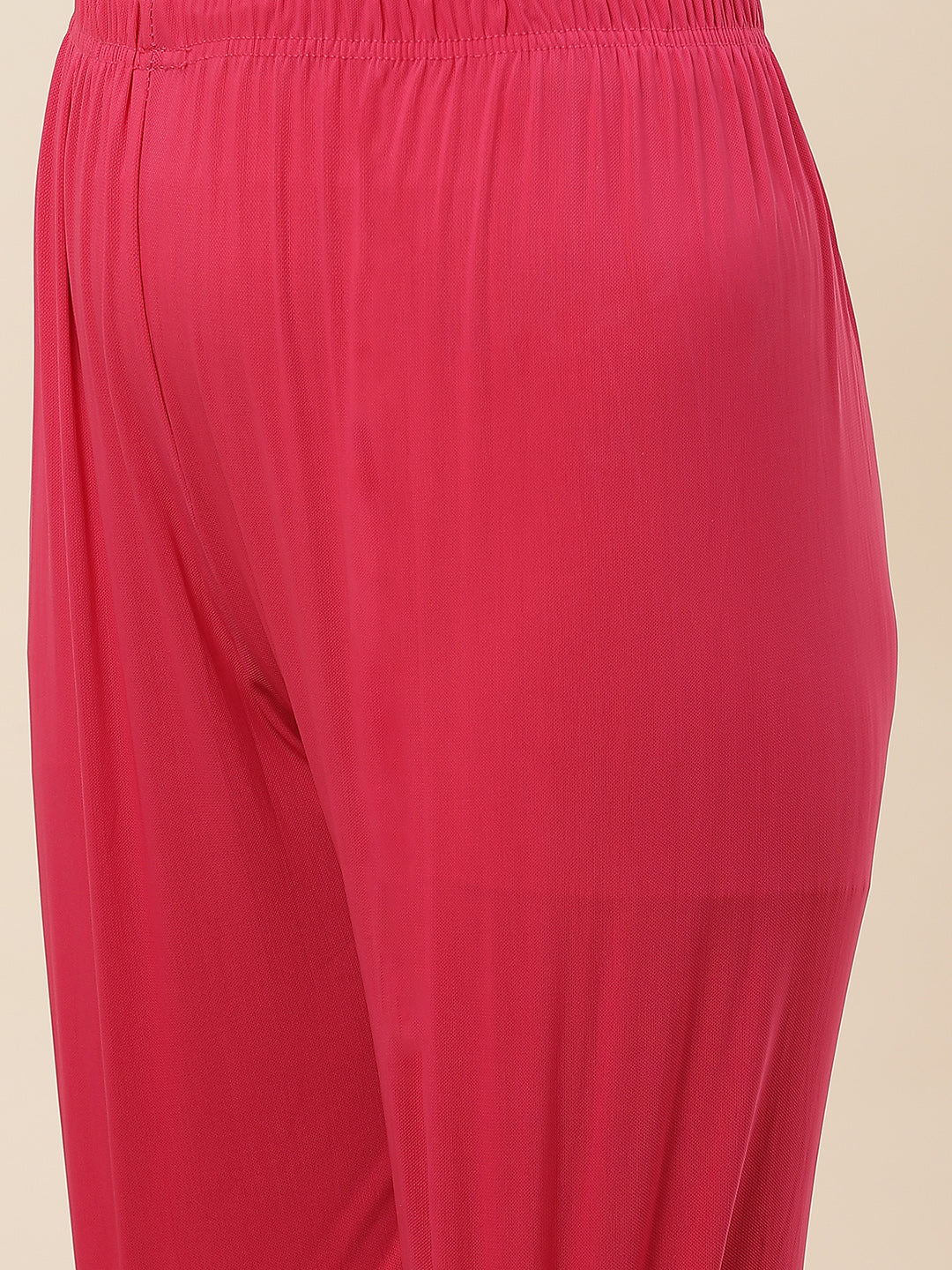 Sequin Embroidered Georgette Kurta With Pants &amp; Dupatta - meena bazaar
