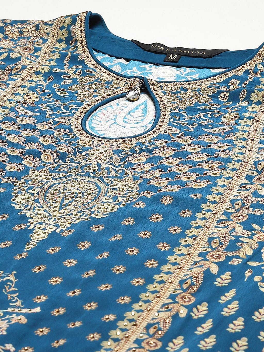 Digital Print Crepe Suit Set With Dupatta