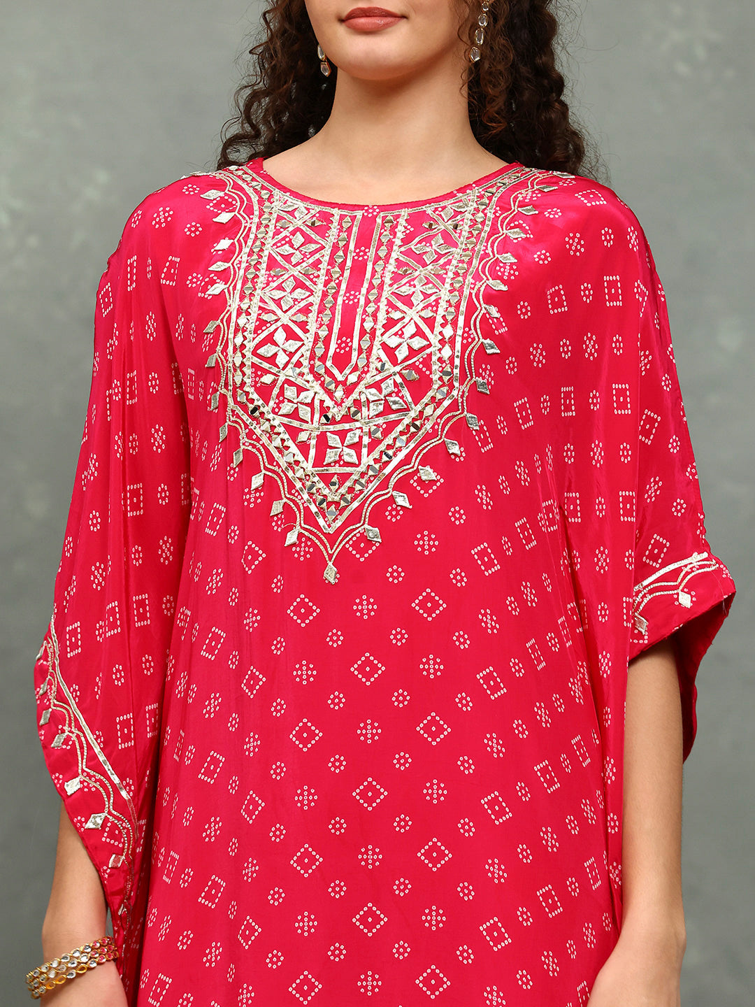 Printed Crepe Kurta With pants