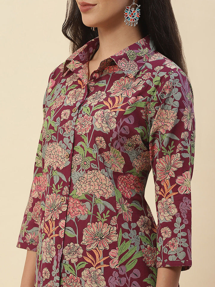 Cotton Kurta With Pants