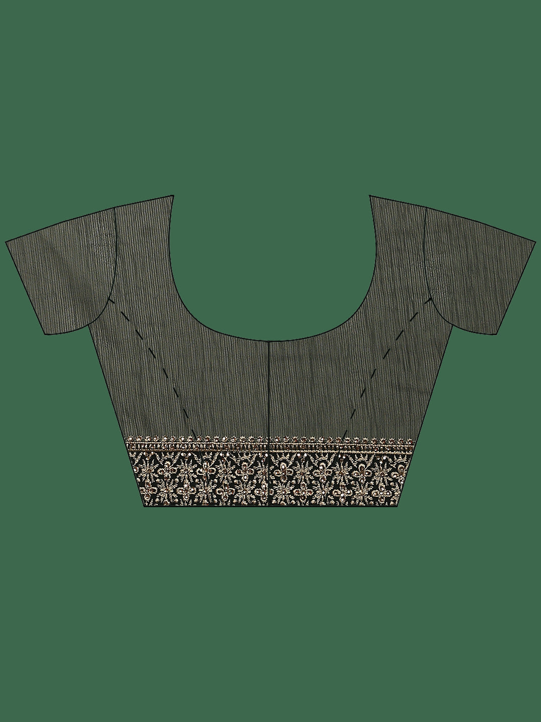 Embroidered Georgette Saree