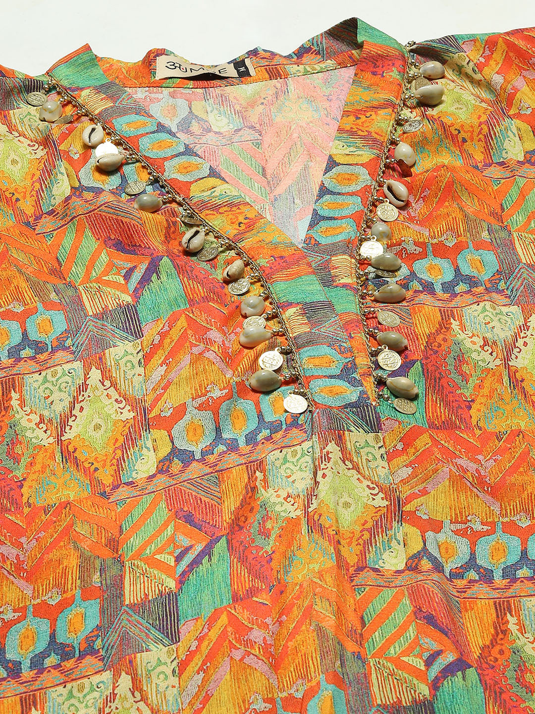 Printed Muslin Kurta With Pants