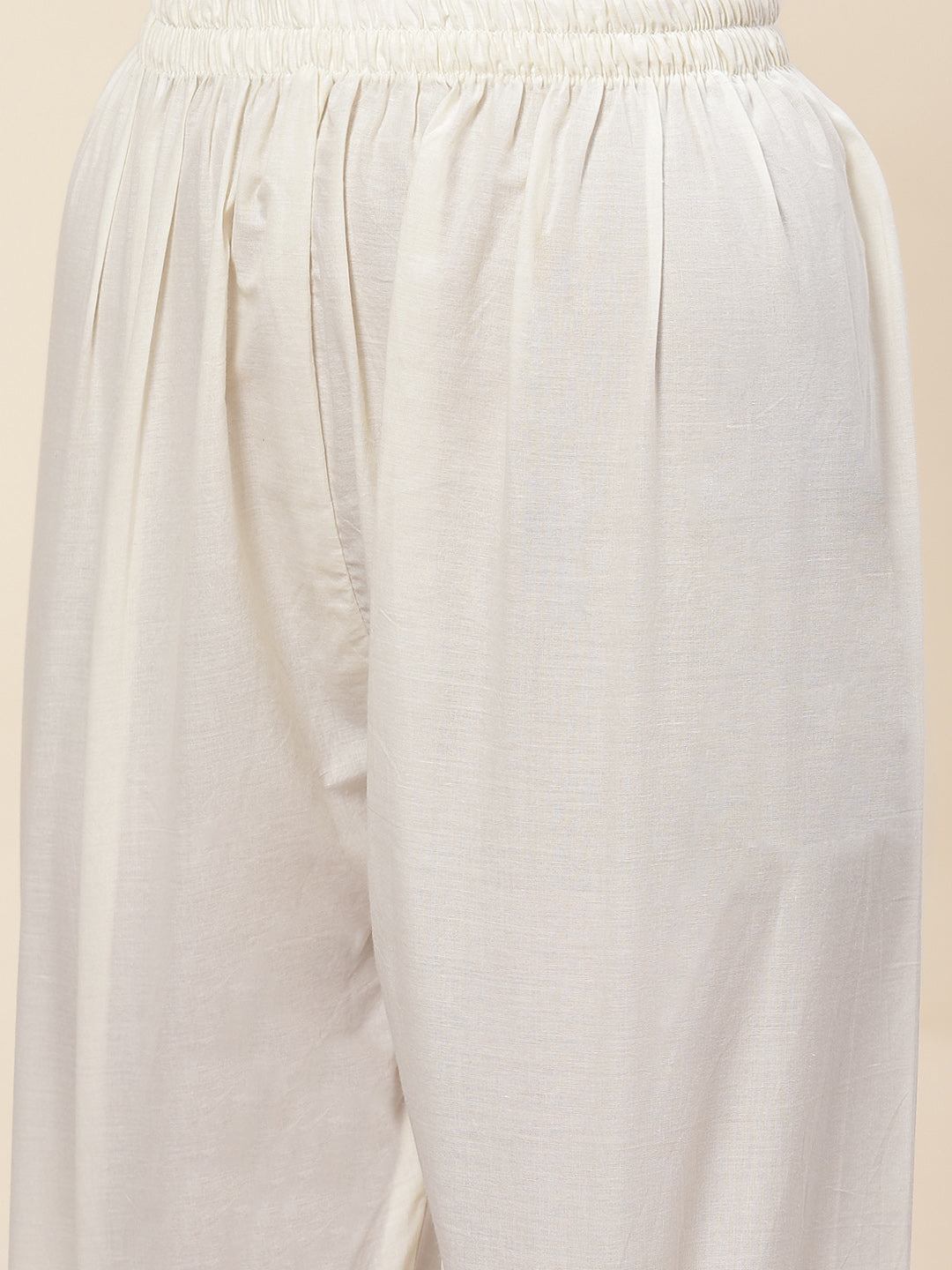 Printed Cotton Kurta With Pants