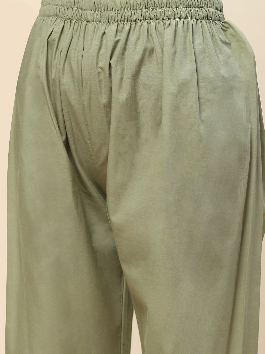 Gota Work Chanderi Kurta With Pants