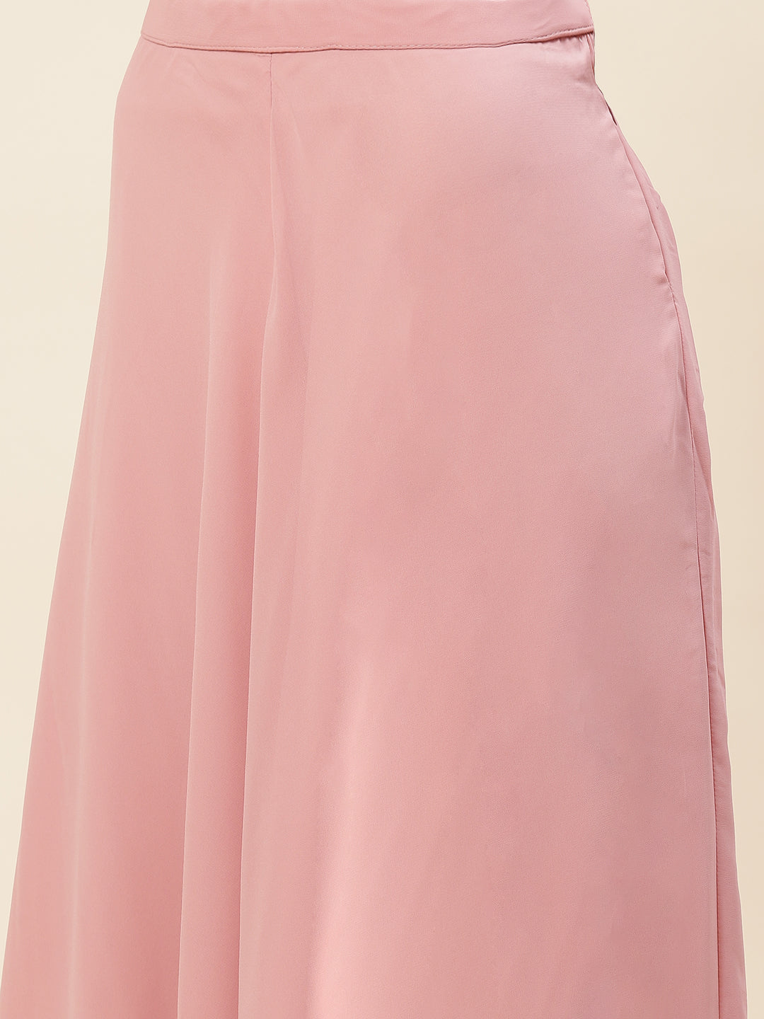 Zari Embroidered Booti Georgette Kurta With Palazzo &amp; Dupatta
