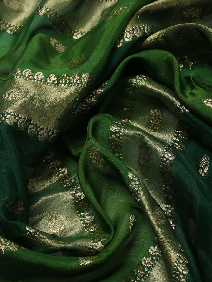 Embroidered Art Silk Kurta With Pant &amp; Dupatta