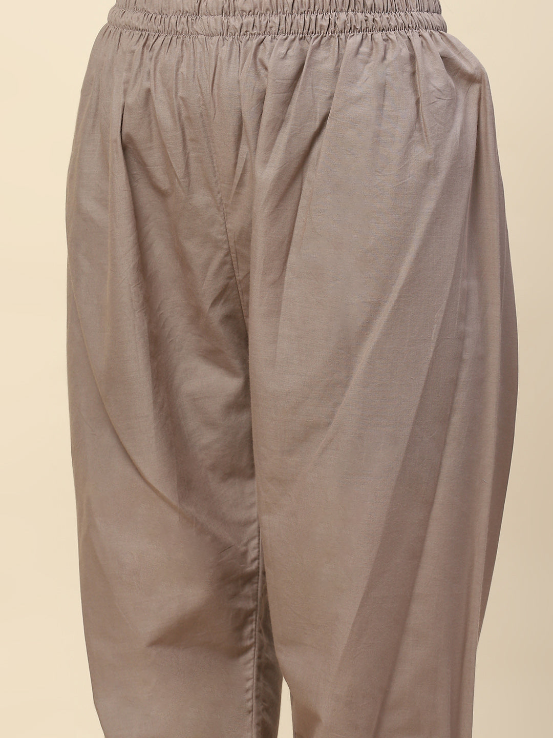 Gota Work Chanderi Kurta With Pants