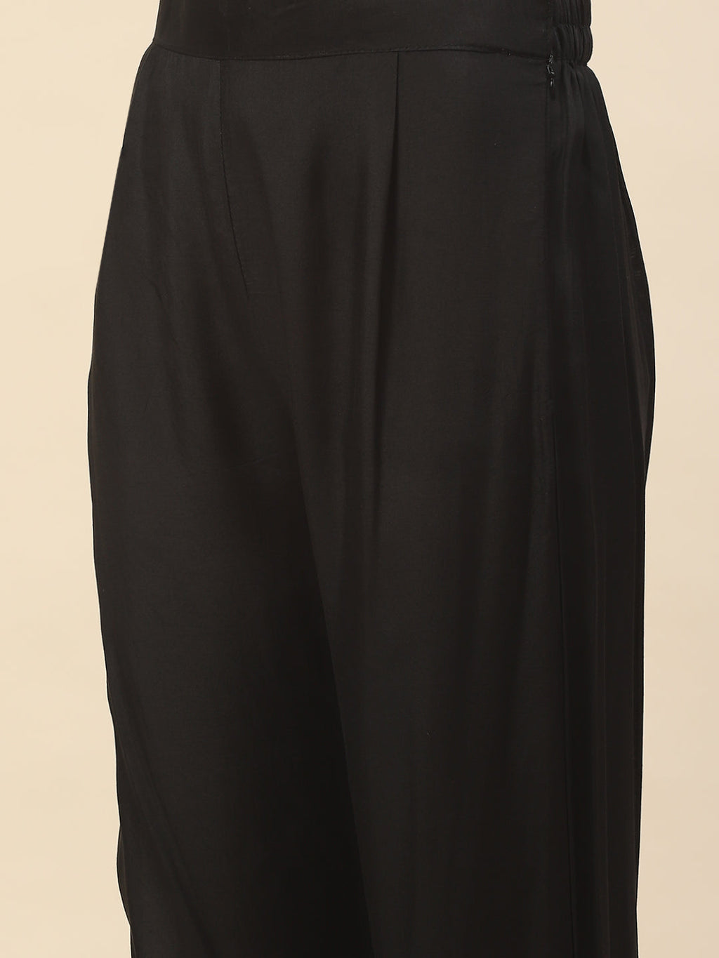 Printed Crepe Kurta With Pants