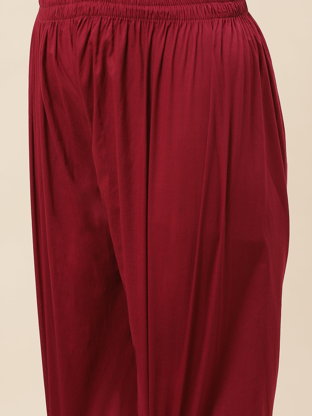 Floral Printed Chanderi Kurta With Pants &amp; Dupatta