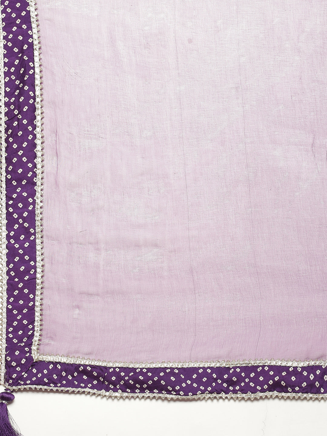 Gota Work Art Handloom Stitched Salwar Kameez With Chiffon Dupatta