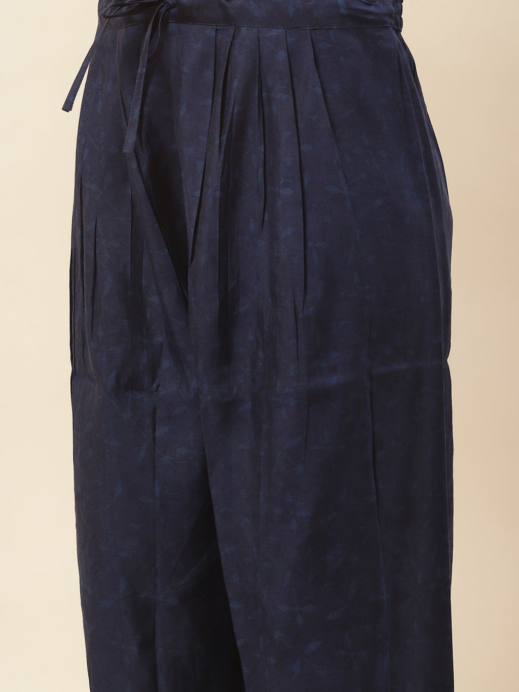 Printed Cotton Kurta With Pants & Dupatta