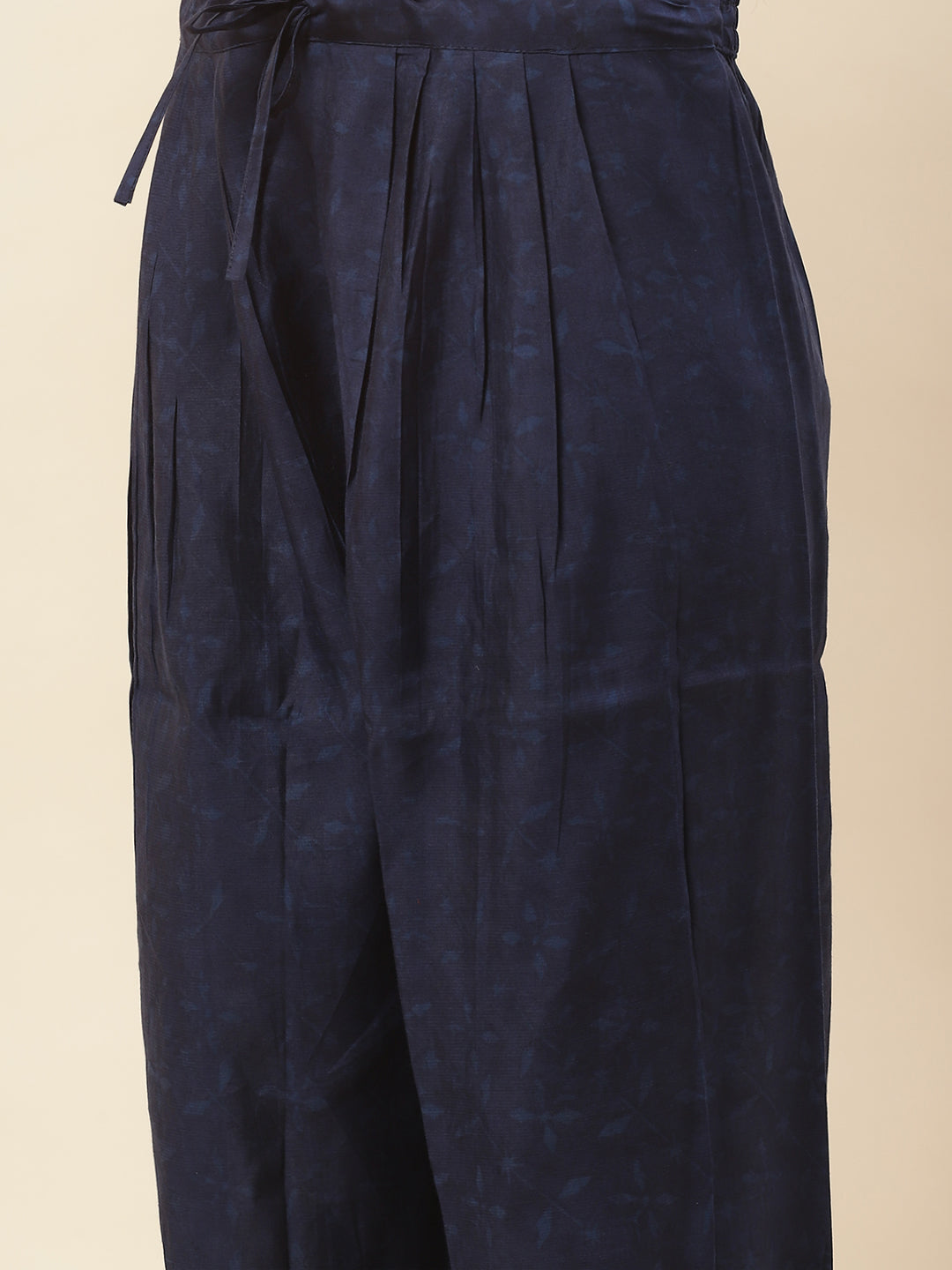 Printed Cotton Kurta With Pants & Dupatta