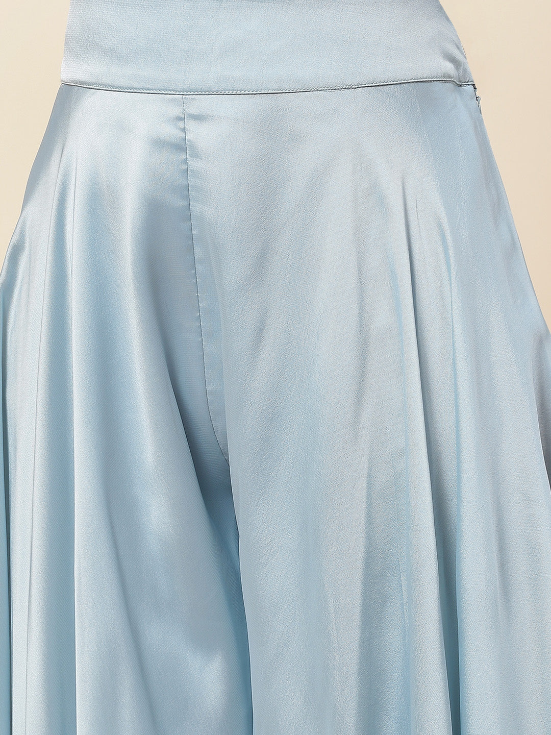Floral Woven Georgette Kurta With Sharara &amp; Dupatta