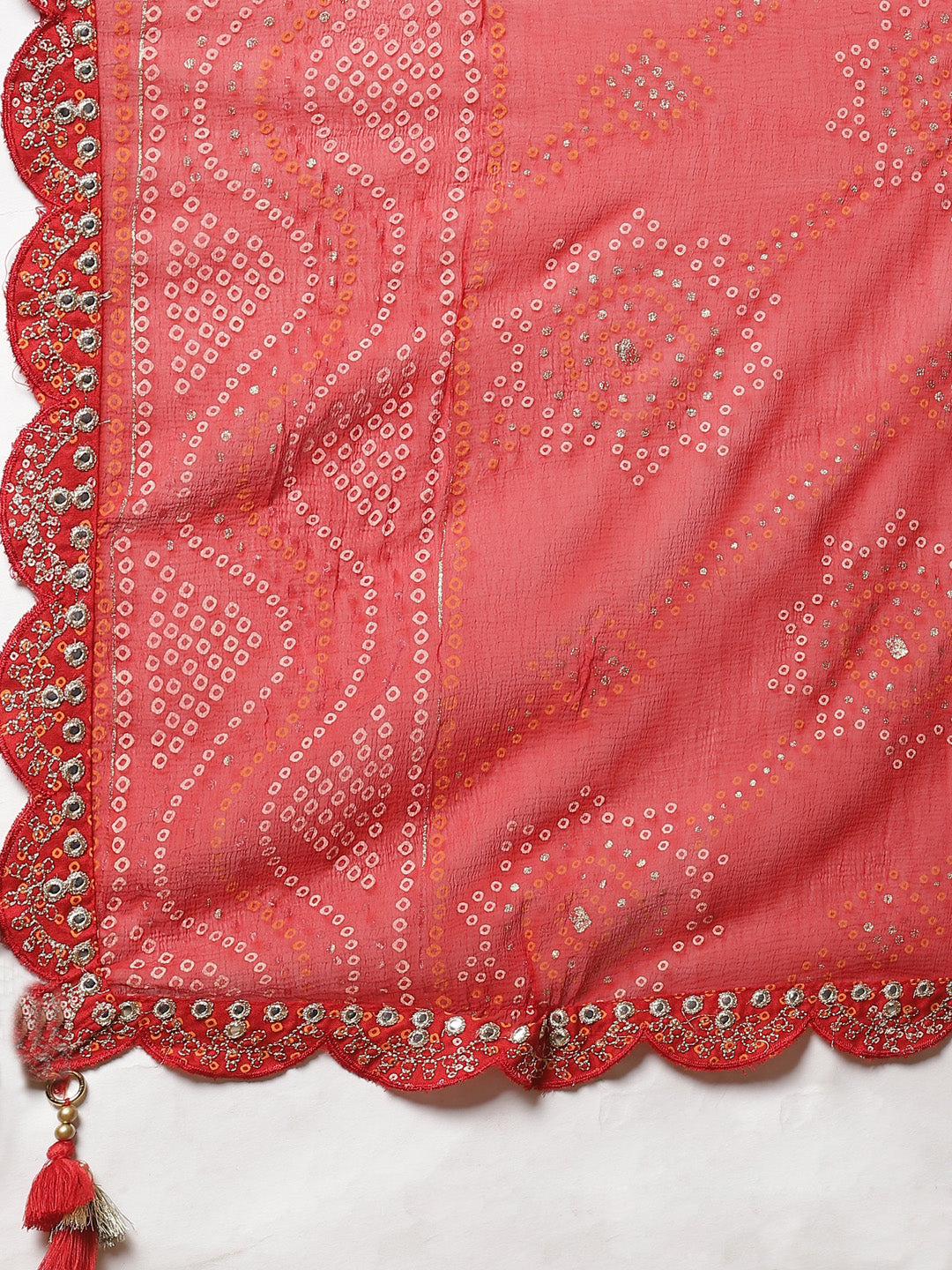 Printed Cotton Stitched Kurti With Pant And Printed Dupatta