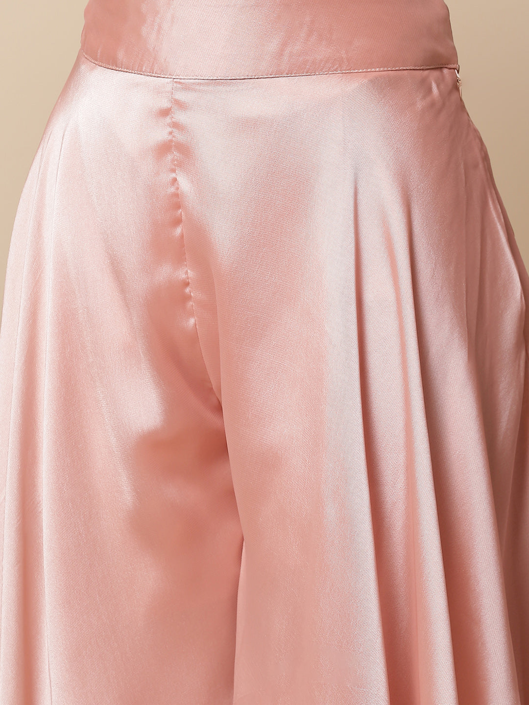 Floral Woven Georgette Kurta With Sharara &amp; Dupatta