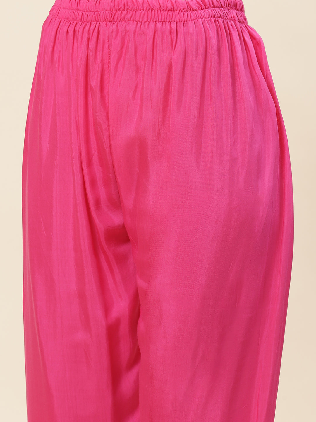 Floral Printed Muslin Kurta With Pants
