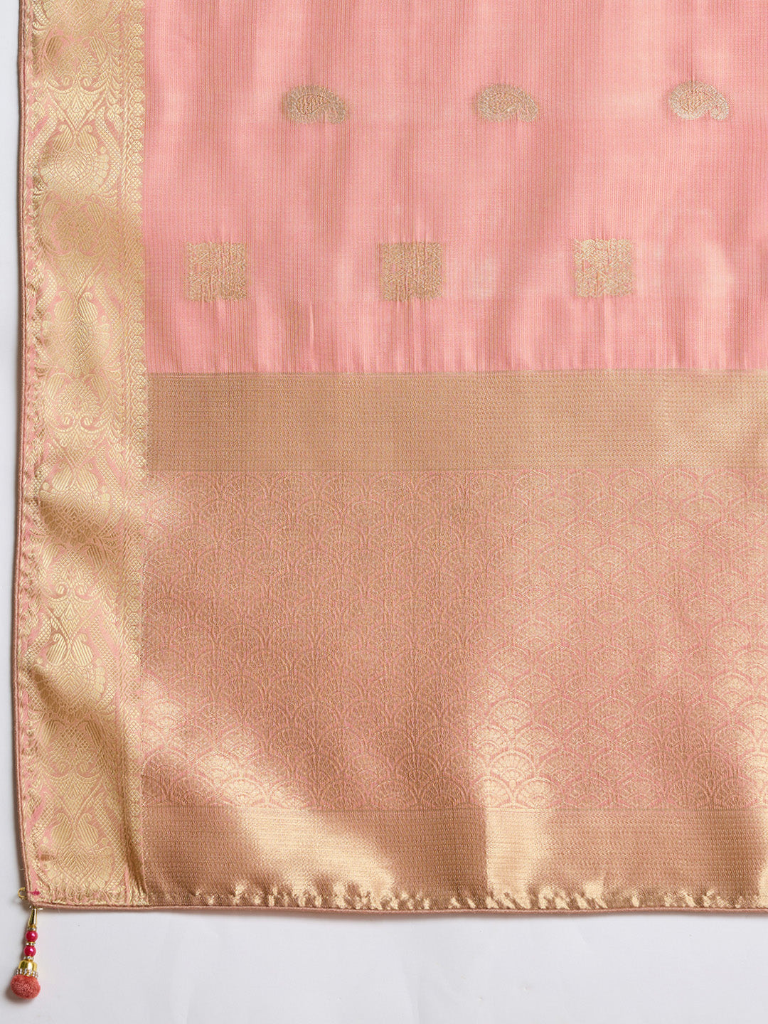 Woven Design Linen Blend Saree