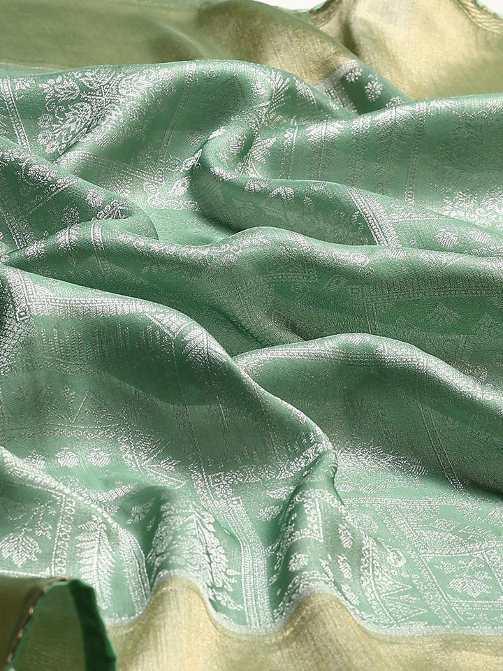 Embroidered Banarasi Saree