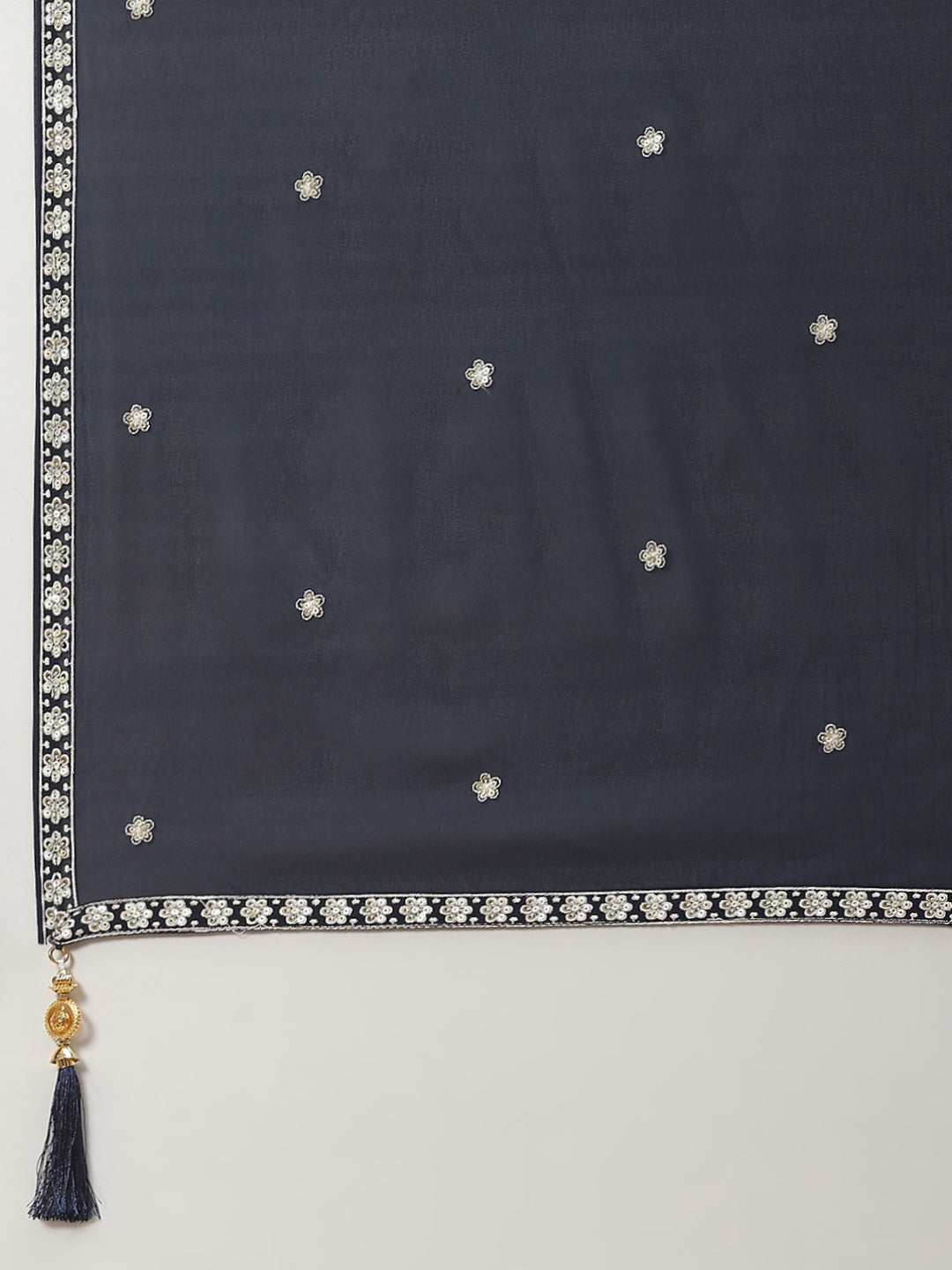 Embroidered Georgette Dupatta