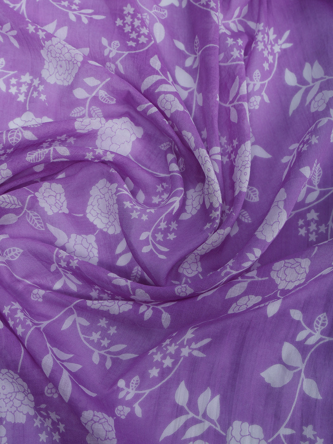 Printed Cotton Blend Kurta With Pant &amp; Dupatta