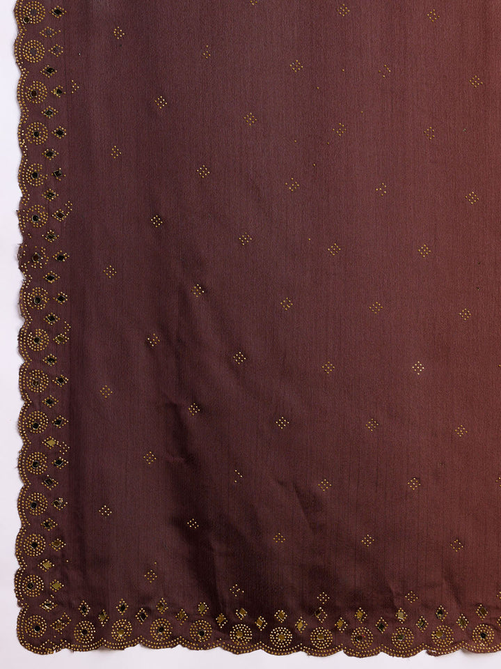Stone Jaal Georgette Saree