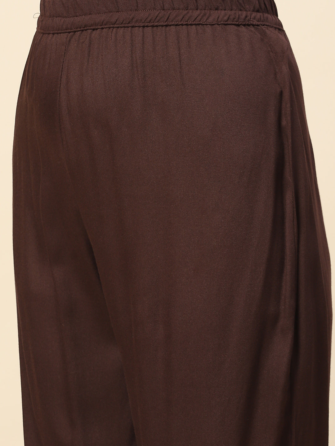 Resham Jaal Woven Pashmina Kurta With Pants &amp; Jacket