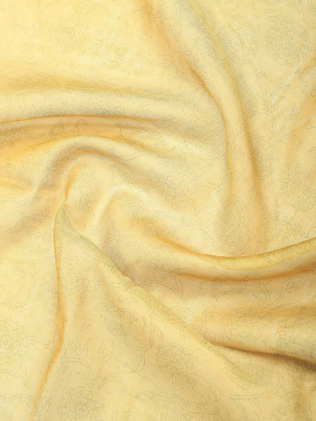 Mehndi Cotton Blend Printed Sarees