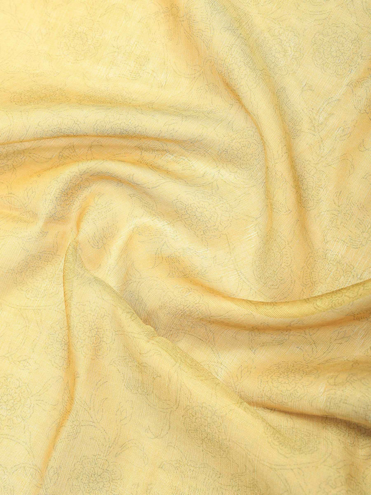 Mehndi Cotton Blend Printed Sarees