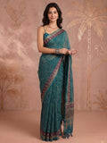 Firozee Cotton Blend Printed Sarees