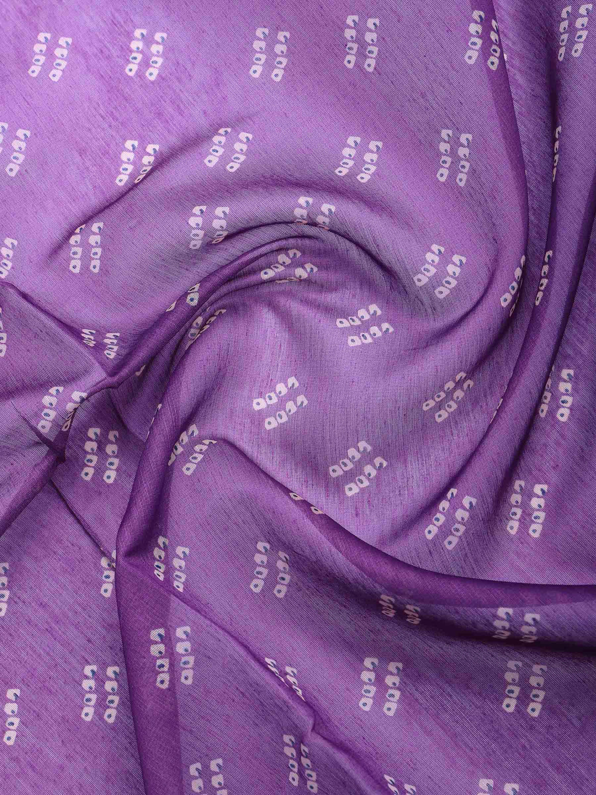 Wine Cotton Blend Printed Sarees
