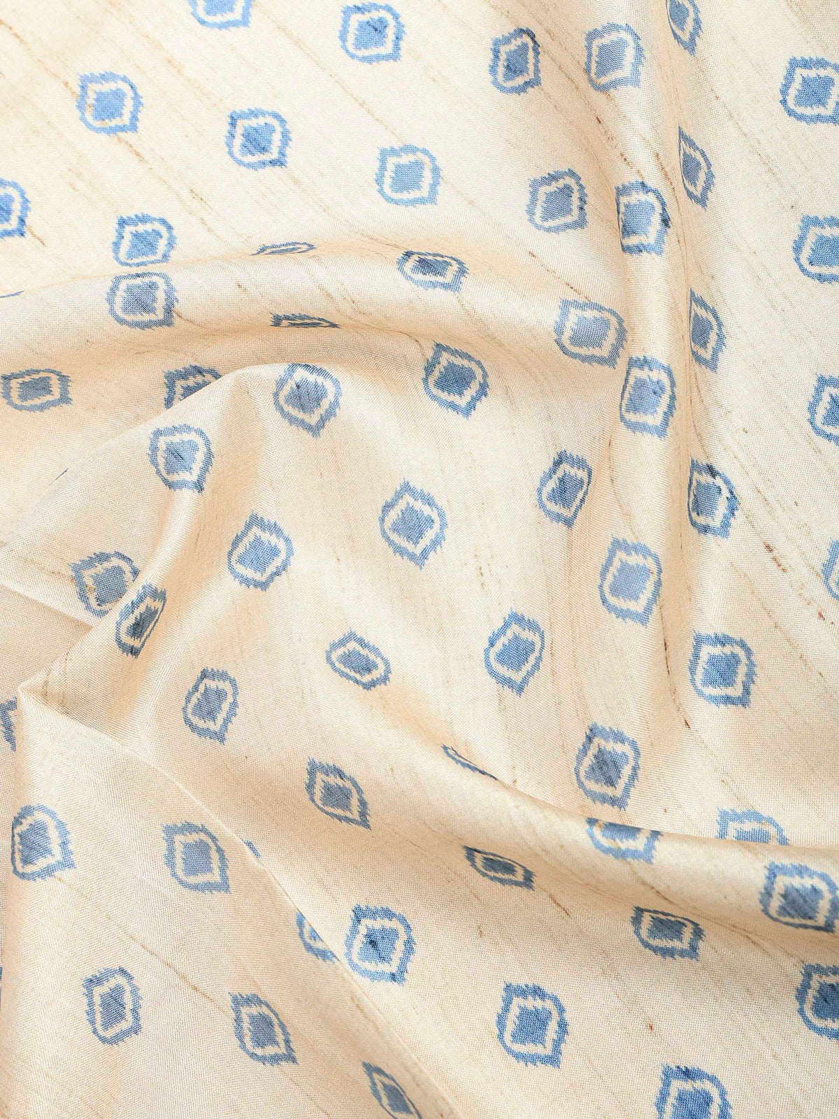 Blue Art Silk Printed Sarees