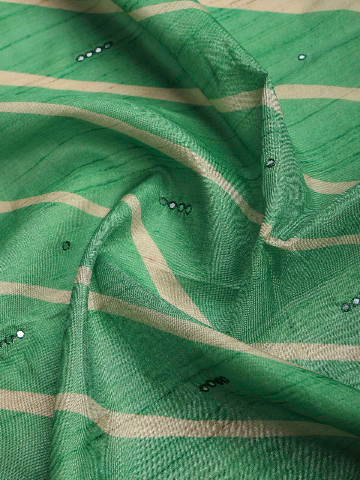 Green Art Silk Printed Sarees