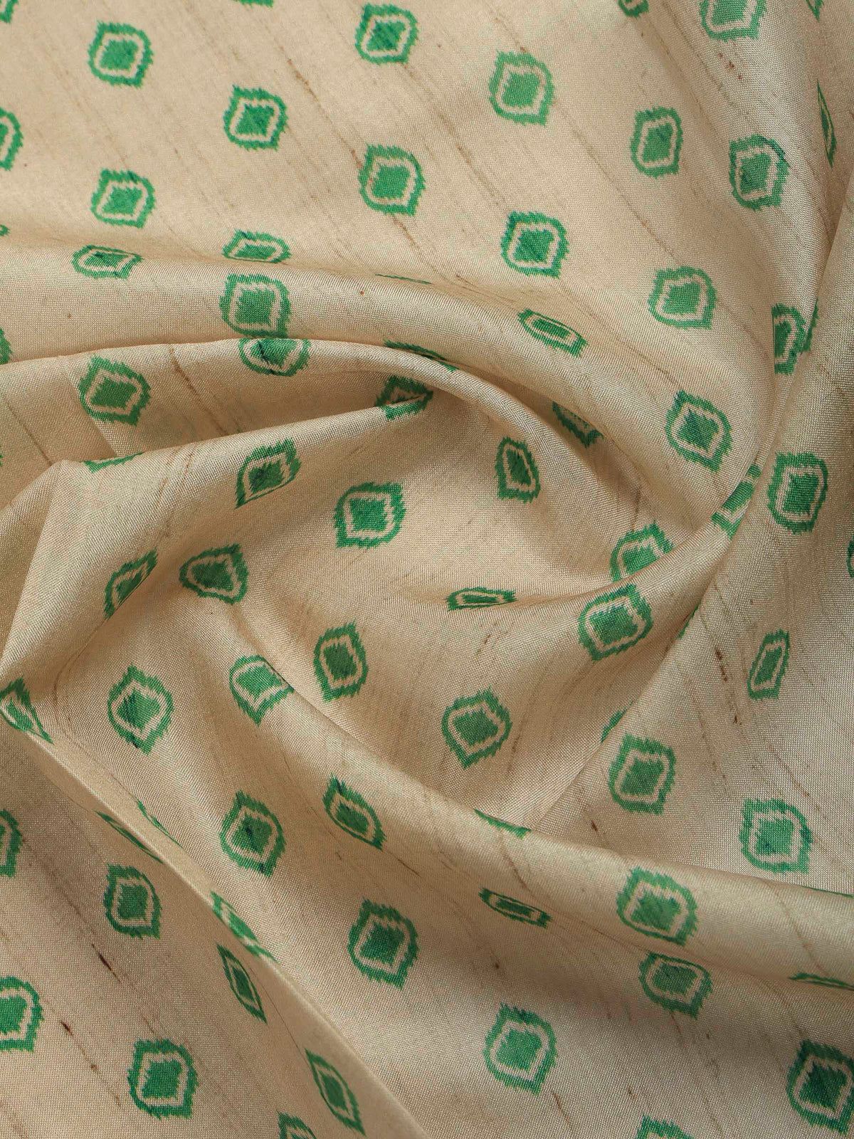 Green Art Silk Printed Sarees