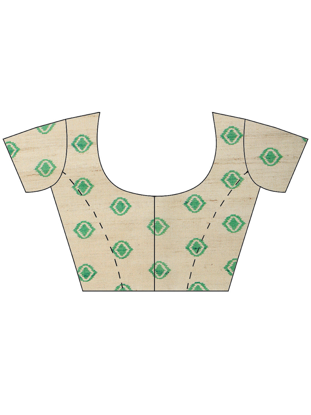 Green Art Silk Printed Sarees