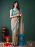 Firozee Art Silk Printed Saree