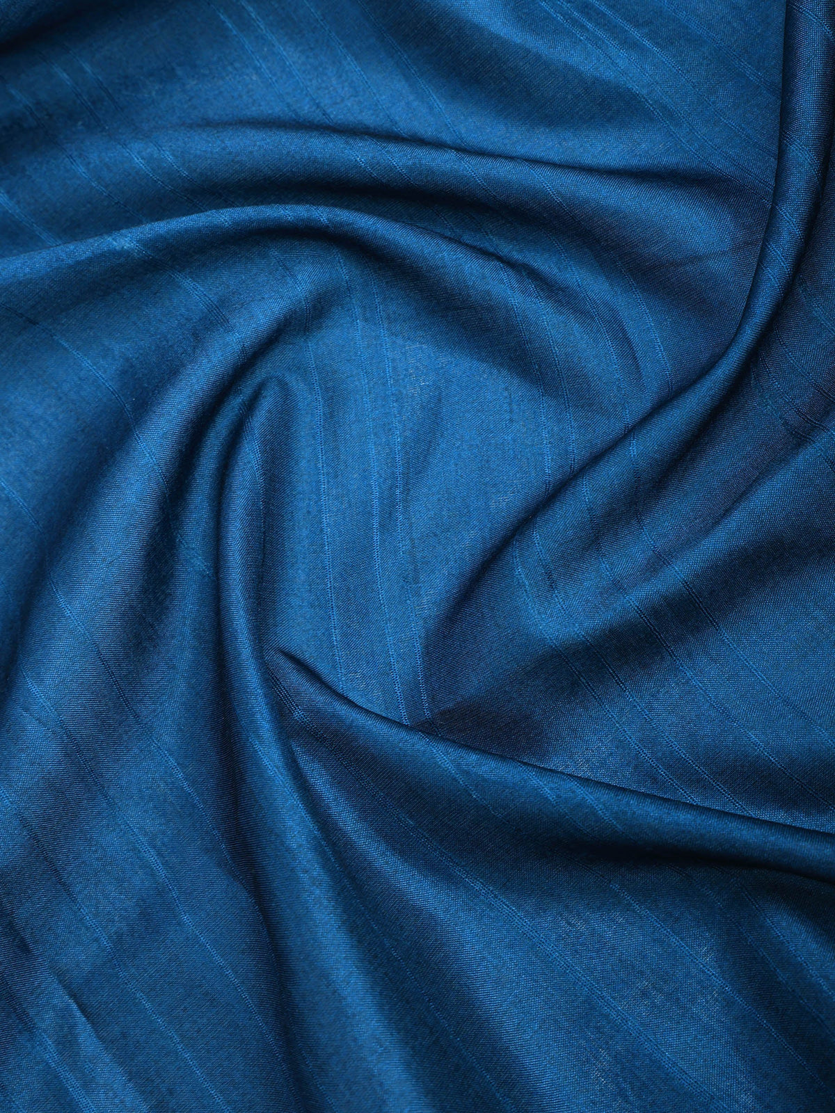 Blue Art Silk Printed Saree