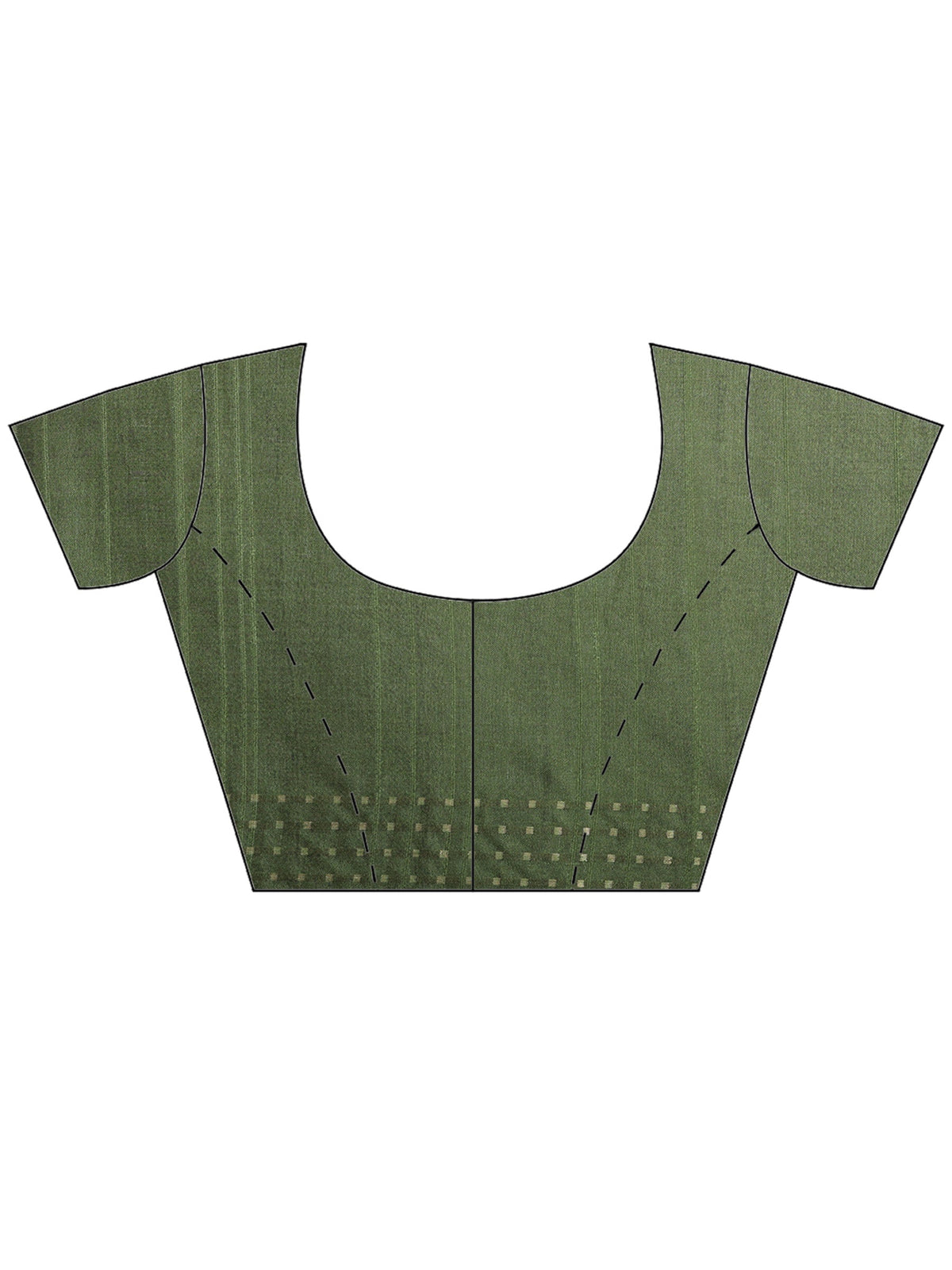 Green Art Silk Printed Saree