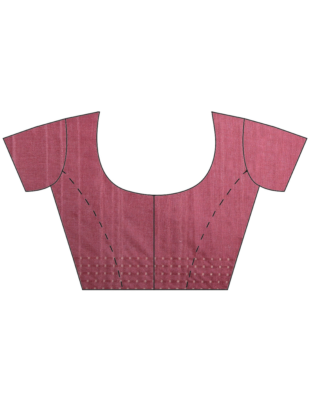 Onion Pink Art Silk Printed Saree